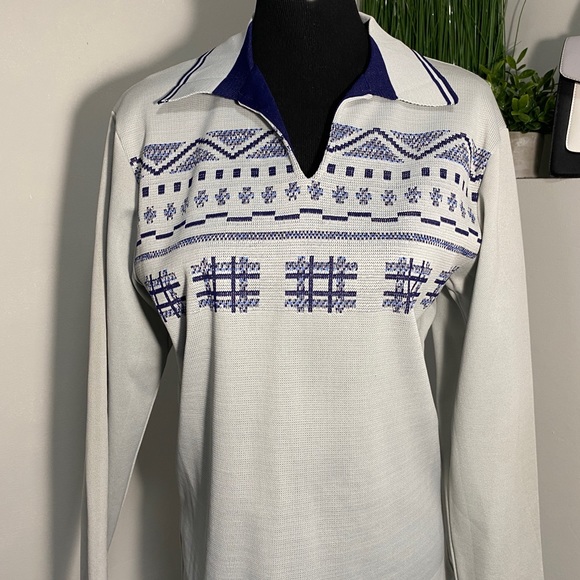 PAULO CONTI Men's Collared Sweater - Picture 1 of 3